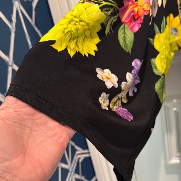 Camilla Black Floral Long Sleeve Dress - Picture 10 of 10